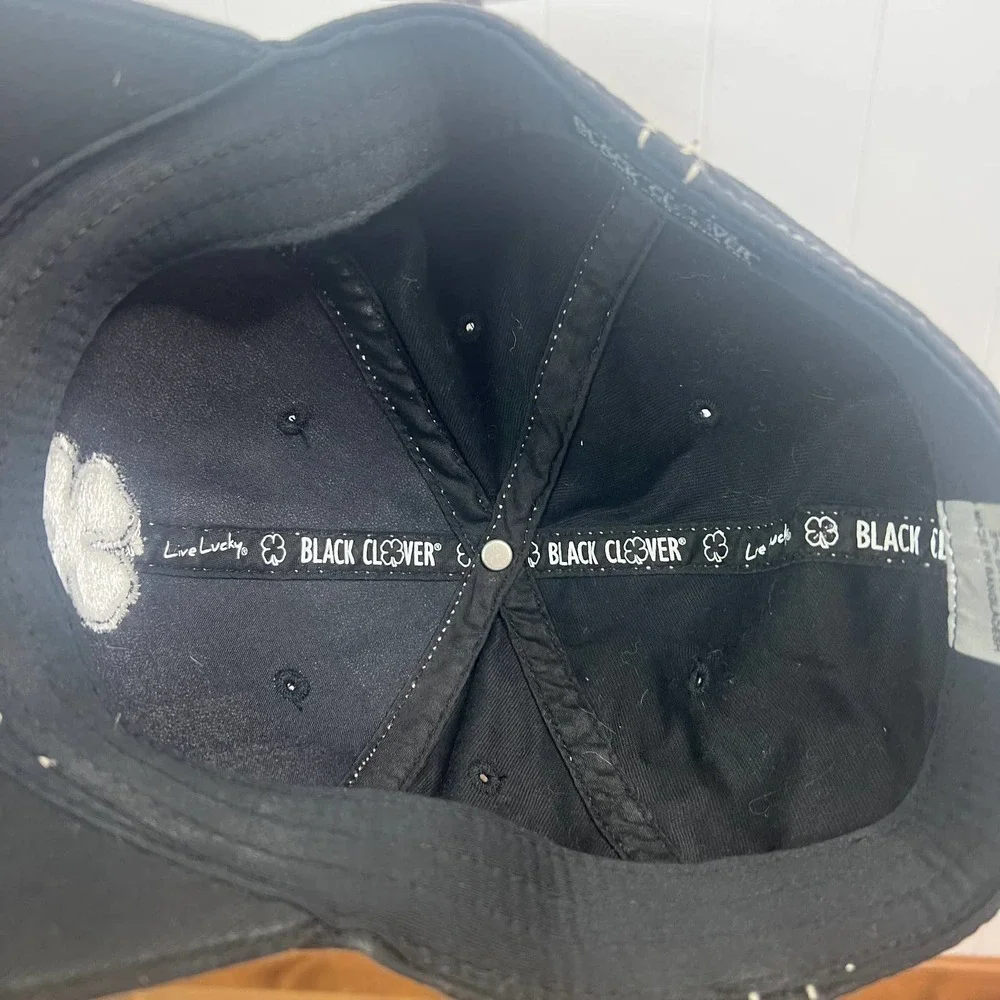 Black‎ Clover Black and White Cap SZ L - Picture 7 of 8